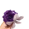 Nuevo Pasador de Pelo Rosa Suave Estilo Chino, Pasador Retro para Moño, Pinza de Flor, Accesorio para el Cabello Atmosférico para Tomar Fotos