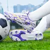 Fábrica de Origen Quanzhou Venta al por mayor Zapatos de Fútbol para Niños Unisex Zapatos Deportivos de Fútbol Zapatos de Entrenamiento para Partidos de Fútbol de Estudiantes de Primaria