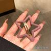 Pinzas de Pelo de Estrella de Cinco Puntas de Colores para Niñas, Pasadores Pequeños para Niños, Pinzas BB para Flecos, Pinzas Laterales para el Cabello, Elementos Geométricos