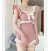 Traje de baño Estilo Coreano para Mujer Chica Linda Conservador Cubre Vientre Delgado Nuevo de Vacaciones Bañador para Aguas Termales Prometido 646