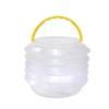 Cubo de Agua de Plástico Multiusos Transfronterizo para Bocetos al Aire Libre, Cubo Plegable Portátil para Lavar Pinceles, Herramienta Transparente para Pintura Artística al por Mayor