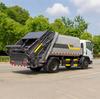 Camión de Basura Compactador Dongfeng F7 Forica de 10 Metros Cúbicos, Camión de Recolección de Basura Doméstica Tipo Tolva Trasera