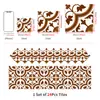 Pegatinas de Pared Decorativas Mate Autoadhesivas Meiji Creativas para Renovación de Dormitorio, Cocina, Baño, Pegatinas de Pared Decorativas Autoadhesivas Impermeables y a Prueba de Aceite
