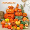 Modelo de Calabaza Accesorios para Festival de la Cosecha Decoración de Casa de Campo Halloween Centro Comercial de Verduras Exhibición en Ventana Adornos para Sala de Exposiciones