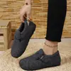 Zapatos de Felpa Forrados Estilo Birkenstock para Mujer Venta Caliente Transfronteriza Bloqueo de Temperatura Protección contra el Frío Zapatos Casuales Perezosos Venta al por Mayor en Tienda Física