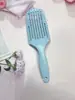 Pente para Cabelo com Costelas Vazadas Anti-Estático para Uso Úmido e Seco, Cuidado com o Couro Cabeludo, Atacado do Fabricante, Disponível em Várias Cores, Personalizável