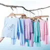 Pijamas Infantiles, Ropa de Casa de Verano Fina para Niños de Modal, Conjuntos de Tres Cuartos y Manga Corta para Niñas, Ropa de Aire Acondicionado para Niños Pequeños y Medianos