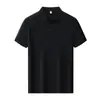 Camisa Polo de Algodão Laiso com Gola Lapela e Manga Curta 200g 40S Tecnologia Sem Costura Tecido Dupla Face Gola Sem Costura Pode Ser Impressa com Logo