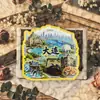 Imanes de Nevera de Acrílico de la Ciudad de Dalian, Hangzhou, Shanghái, Pekín Monumentos Turísticos Atractivos Souvenirs Culturales y Creativos