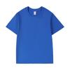 Camiseta de Algodão Puro Personalizada 180g Ombro Regular Manga Curta Camiseta Masculina Cor Sólida Solta Camiseta de Manga Curta Masculina Logotipo Bordado