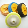 Roda de esponja para polimento de beleza automotiva disco de redução de espelho de 6 polegadas espesso médio fino 150 disco de esponja M14M16