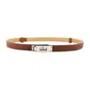 Cinturón Fino Ajustable para Mujer Versátil para Falda Chaqueta Ceñidor de Cintura Estilo Coreano Hebilla de Gama Alta Cinturón Más Vendido Mayoreo