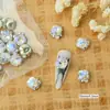 Accesorios para Uñas, Pedrería K9 para Uñas, Pedrería Brillante al por Mayor, Pedrería Apilada, Pedrería Apilada Estilo Francés Mixta Color Moonlight, Estilo Palacio