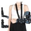 Braço articulado com cotovelo fixo, suporte de placa de alumínio respirável para pulso, protetor, tipoia para entorse de braço, tala, proteção