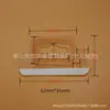Ganchos de Agujero de Avión en Stock Caja de Color de Plástico Ganchos Autoadhesivos PVC Mascota Hebilla de Avión Caja de Embalaje Autoadhesiva Transparente Ganchos
