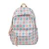 Mochila Escolar Japonesa para Mujer Estilo Fresco a Cuadros Artística Ins Estudiante de Secundaria Bolsa de Viaje Campus Ruiying Mochila Trendy