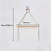Suporte de armazenamento para presilhas de cabelo Estilo Boêmio Organizador de armazenamento de colares, tiaras e presilhas de cabelo Cabide Cabide de parede para quarto infantil Decoração de parede