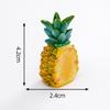 Simulación creativa de comida, juego de miel, melocotón, fruta de loto, decoraciones de bricolaje, bolsa ciega, accesorios, micro paisaje, adornos pequeños de escritorio