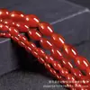 Accesorios para Joyería de Cuentas de Arroz de Ágata Roja Natural Hechos a Mano DIY Pulsera a Juego Accesorios de Cuentas Sueltas de Nicho Venta al por Mayor