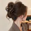 Pinza para el Cabello Vintage de Onda para Mujer 2026 Nuevo Estilo Pinza de Alta Gama para la Parte Trasera de la Cabeza Pinza Grande para Cabello Grueso Pinza de Tiburón Accesorio para el Cabello
