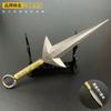 Armas Periféricas de Escape de la Zona Oscura Ruitu Modelo de Aleación de Hoja Graffiti Plegable Adornos de Metal Juego Completo de Juguetes de Mariposa