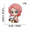 Jiu Shao Novo Personagem de Desenho Animado Adesivos de Tecido Bordados Etiqueta Bordada para Computador Acessórios para Vestuário Mancha de Patch Bordado de Desenho Animado