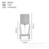 Botella de Perfume Botella de Spray Continuo Venta al por Mayor 15ml Vidrio Transparente Portátil Muestra Pequeña Tarjeta Divisora de Muestra Botella Divisora de Spray