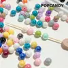 Cuentas Redondas Pequeñas Chapadas 10 mm Cuentas para DIY Accesorios Brillantes Hechos a Mano Material de Cuentas Aretes Pulsera Collar Joyería