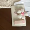 Nuevo Clip para el Cabello de Niña con Moño de Encaje Estilo Francés Pasador Clip Lateral Clip para el Flequillo