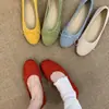 Encuentro Primerizo Temporada Bailarinas Suaves 2026 Primavera Dulce Francesa Hada Dulce Lazo Punta Redonda Zapatos Planos Bajos