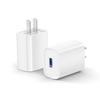 Carregador USB Certificado 3C Padrão Europeu 3A Carregamento Rápido Multifuncional Adaptador Universal Cabeça de Carregamento para Celular Atacado 22.5W