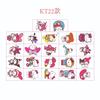 2024 Nuevo Pegatina de Tatuaje de Gato Hello Kitty Linda Chica de Dibujos Animados Corazón Impermeable Larga Duración Pegatina de Tatuaje