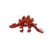 Impressão de comércio exterior transfronteiriço quente 3D impressão estegossauro dinossauro esqueleto deformação ornamentos presente feito à mão artesanato