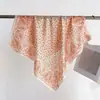 Lenço Quadrado de Alta Qualidade com Estampa Paisley para Mulheres, Lenço de Cintura Estampado da Moda, Lenço Versátil de Poliéster com Estampa de Bolinhas e Leopardo