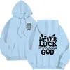 Sudadera Transfronteriza Moda Callejera Estilo Europeo y Americano Estampada Casual Holgada con Capucha para Hombre Xs-5Xl