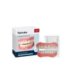 Feimuko Juego de Dentaduras Cómodas Dentaduras Naturales Realistas Ajuste Estético en los Dientes Fácil de Usar Cuidado de la Dentadura