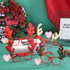 Nuevas decoraciones navideñas transfronterizas, monturas de gafas para niños y adultos, escenas de fiesta, disfraces, fabricante de comercio exterior