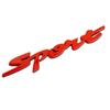 Adesivos de carro 3D tridimensionais para carro LOGO SPORT modificado logo de carro esportivo etiquetagem de carro personalizada aparência adesivos decorativos de metal