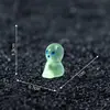 Novo produto transfronteiriço: brilham no escuro, figuras de alienígenas fofas, miniaturas adoráveis, acessórios decorativos DIY, decorações de paisagens em miniatura, pequenos enfeites de mesa