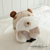 Chapéu de bebê outono e inverno meninas fofo estilo western chapéu de bebê menino luvas de ouvido de bebê inverno boné boné de ponta chapéu Lei Feng