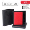 Libreta A5 de piel sintética al por mayor de fábrica, libreta de negocios B5 personalizada, libro de mano, juego de regalo, LOGO personalizado