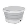 Baño de pies plegable multifuncional para el hogar, eléctrico de temperatura constante, masajeador de pies, cubo plegable y portátil para baño de pies