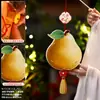 Linterna de Calabaza Festival de Medio Otoño 2026 Modelo Nuevo Kit de Manualidades DIY para Niños Linterna Portátil Brillante de la Fortuna Adorno Colgante