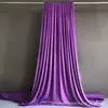Boda Tela Elástica de Doble Cara Seda de Leche Diseño Salón de Bodas Cortina de Techo Negra Coreana Tela Decoración Escenario