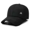Gorra de Béisbol para Hombre de Edad Media y Mayor, Nueva de Invierno, Protección contra el Frío al Aire Libre, Protección para los Oídos, Calidez, Bordado, Gorra de Pico de Pato, Gorro de Algodón Engrosado con Terciopelo