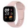 Para Pulseira De Arroz Vermelho 3 Pulseira De Relógio Xiaomi Redmi Watch3 Pulseira Redmi Watch3 Pulseira De Silicone