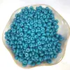 Cuentas de ábaco de vidrio de 3*6 mm, cuentas sueltas, color sólido, cuentas espaciadoras, chips espaciadores, pulsera, accesorios de cuentas para manualidades DIY, perforadas