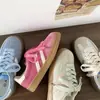 Oso Fresa Retro de Nicho Zapatillas de Entrenamiento Alemanas para Mujer Blancas Nuevas de Primavera 2025 Zapatillas Deportivas Casuales