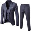 Novo Terno Masculino Formal de Duas Peças Slim Business Casamento Trabalho Terno Coreano Masculino Roupas de Trabalho Masculinas