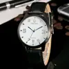Nuevo Comercio Exterior Transfronterizo Estilo Europeo Casual Simple Esfera Grande Moda Correa Reloj de Cuarzo Reloj de Negocios para Hombres